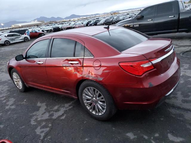 1C3CCBCG4CN217765 - 2012 CHRYSLER 200 LIMITED RED photo 2