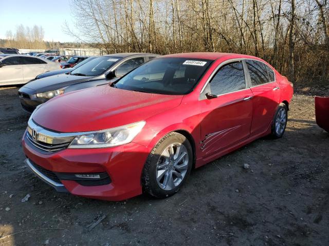 1HGCR2F51GA225759 - 2016 HONDA ACCORD SPORT RED photo 1