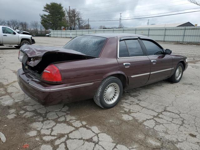 2MEFM75W52X665418 - 2002 MERCURY GRAND MARQ LS MAROON photo 3