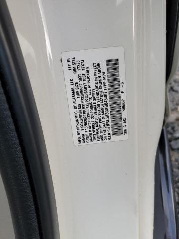 5FNRL5H30GB043307 - 2016 HONDA ODYSSEY SE CREAM photo 13