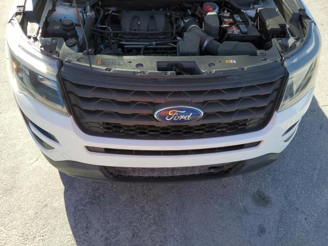 1FM5K8ARXJGB46308 - 2018 FORD EXPLORER POLICE INTERCEPTOR 白色 照片 12