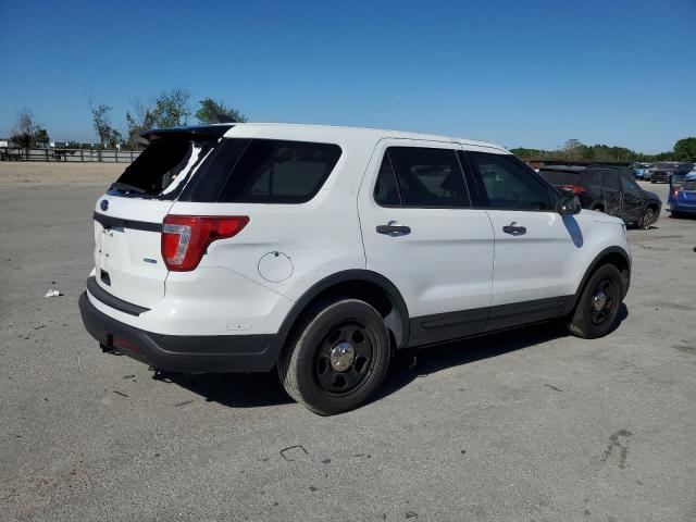 1FM5K8ARXJGB46308 - 2018 FORD EXPLORER POLICE INTERCEPTOR 白色 照片 3