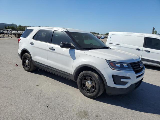 1FM5K8ARXJGB46308 - 2018 FORD EXPLORER POLICE INTERCEPTOR 白色 照片 4