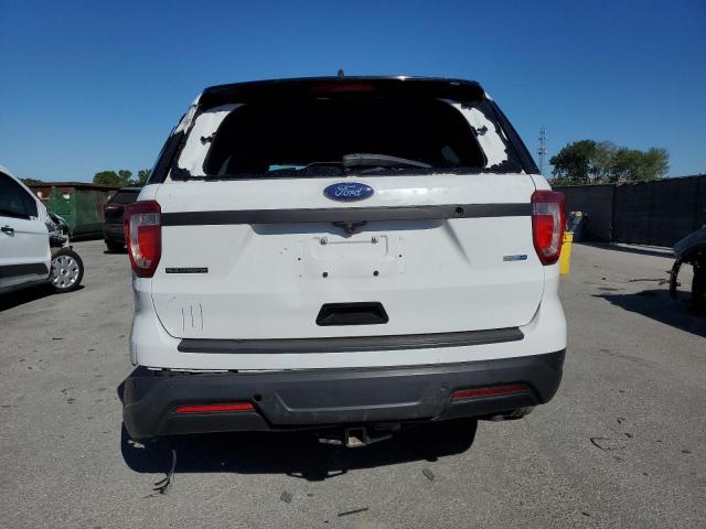 1FM5K8ARXJGB46308 - 2018 FORD EXPLORER POLICE INTERCEPTOR 白色 照片 6