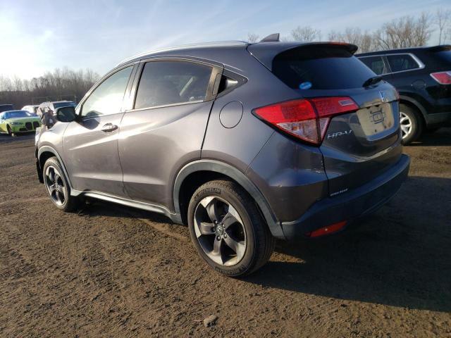 3CZRU6H71JM709335 - 2018 HONDA HR-V EXL GRAY photo 2