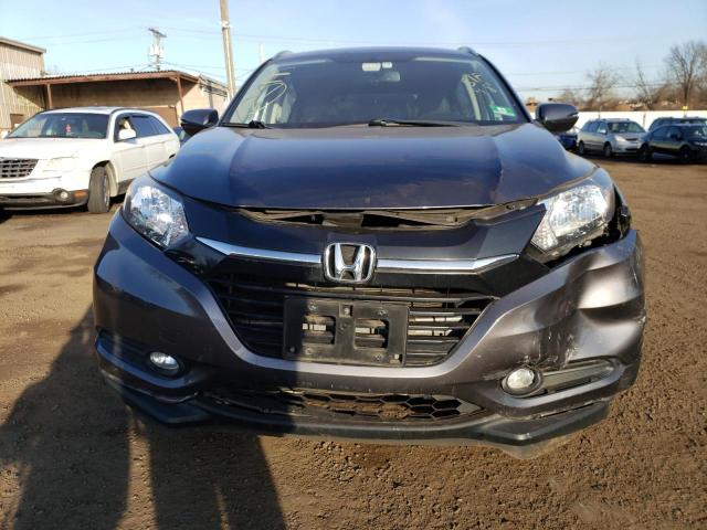 3CZRU6H71JM709335 - 2018 HONDA HR-V EXL GRAY photo 5