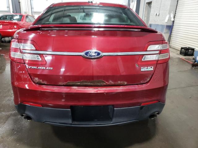 1FAHP2KT6DG181058 - 2013 FORD TAURUS SHO RED photo 6