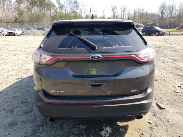 2FMPK4G92JBC25228 - 2018 FORD EDGE SE GRAY photo 6