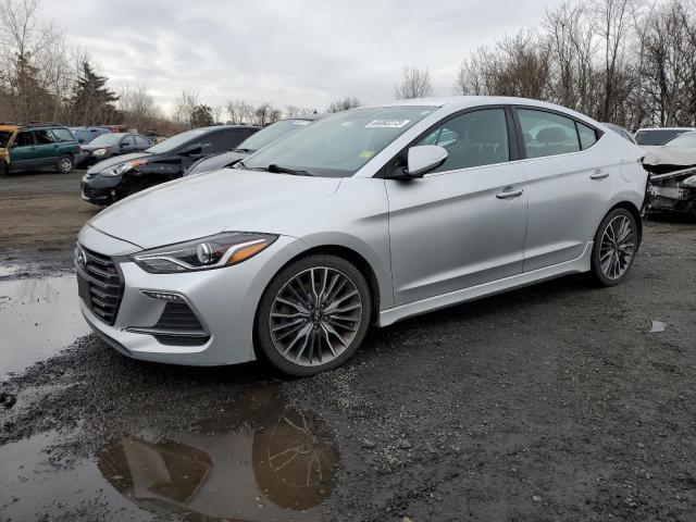 KMHD04LB5HU361830 - 2017 HYUNDAI ELANTRA SPORT SILVER photo 1