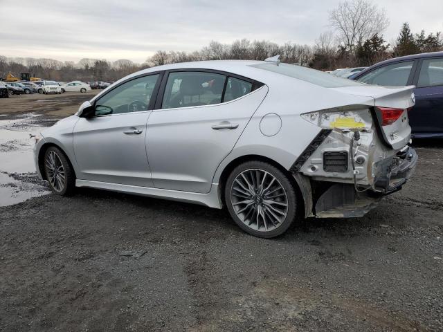 KMHD04LB5HU361830 - 2017 HYUNDAI ELANTRA SPORT SILVER photo 2