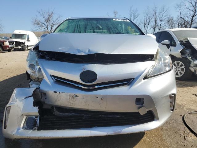 JTDZN3EUXD3261582 - 2013 TOYOTA PRIUS V SILVER photo 5