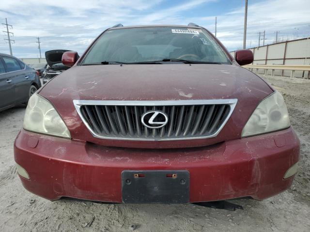 2T2HK31U19C103636 - 2009 LEXUS RX 350 BURGUNDY photo 5