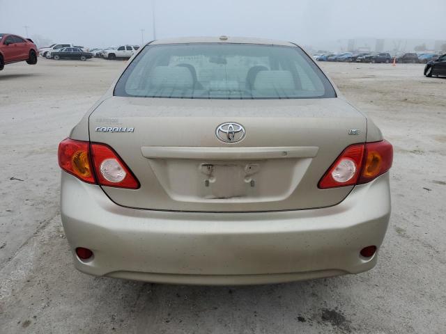 1NXBU4EE5AZ230731 - 2010 TOYOTA COROLLA BASE GOLD photo 6