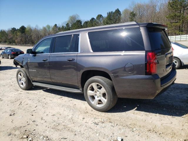 1GNSCHKC5HR280163 - 2017 CHEVROLET SUBURBAN C1500 LT GRAY photo 2