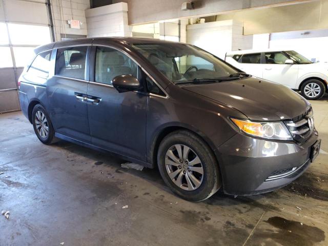 5FNRL5H61EB037295 - 2014 HONDA ODYSSEY EXL GRAY photo 4