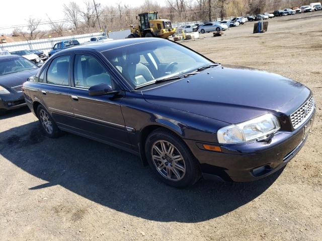 YV1TH592X51414633 - 2005 VOLVO S80 2.5T BLUE photo 4