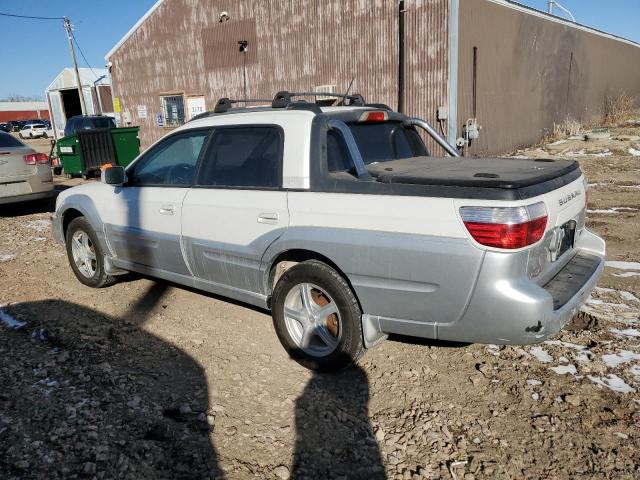 4S4BT63C055107418 - 2005 SUBARU BAJA TURBO WHITE photo 2