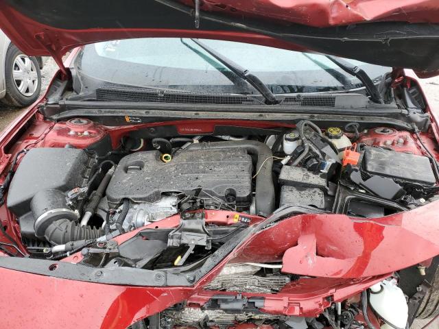 1G1ZG5ST9MF089912 - 2021 CHEVROLET MALIBU RS RED photo 11