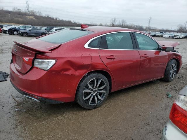 1G1ZG5ST9MF089912 - 2021 CHEVROLET MALIBU RS RED photo 3