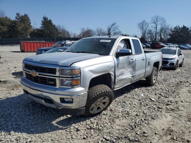 1GCVKREC4FZ310597 - 2015 CHEVROLET SILVERADO K1500 LT GRAY photo 1