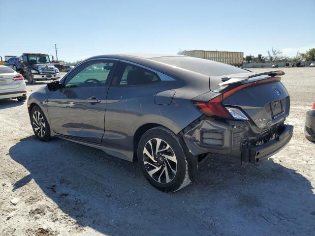 2HGFC4B05GH300792 - 2016 HONDA CIVIC LX GRAY photo 2