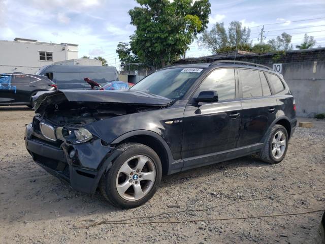 WBXPC93448WJ22364 - 2008 BMW X3 3.0SI BLACK photo 1