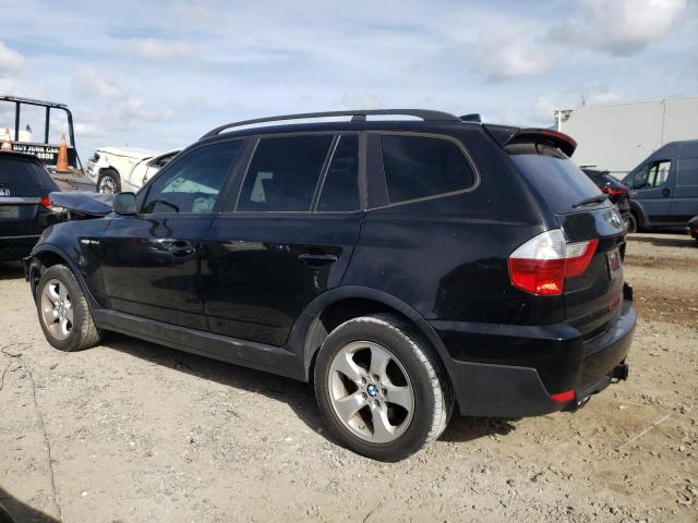 WBXPC93448WJ22364 - 2008 BMW X3 3.0SI BLACK photo 2