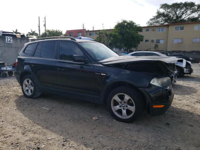 WBXPC93448WJ22364 - 2008 BMW X3 3.0SI BLACK photo 4