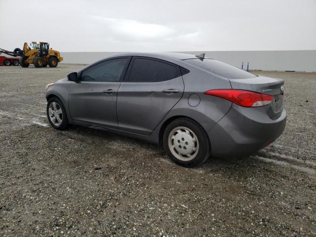 5NPDH4AE5CH079541 - 2012 HYUNDAI ELANTRA GLS GRAY photo 2