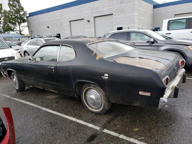 VL29C3G224243 - 1973 PLYMOUTH DUSTER BLACK photo 2