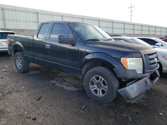 1FTRX14W99KB95461 - 2009 FORD F150 SUPER CAB BLACK photo 4