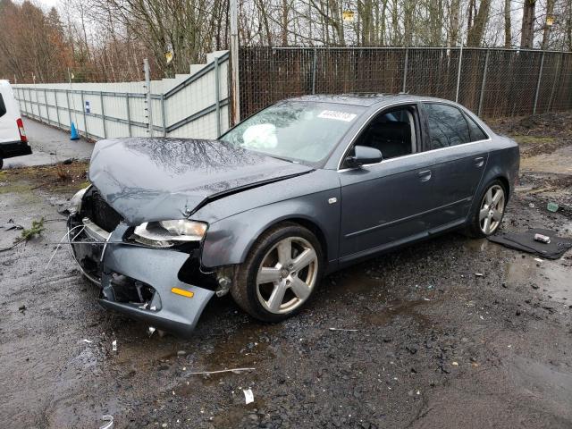 WAUEH78E26A227326 - 2006 AUDI A4 S-LINE 3.2 QUATTRO GRAY photo 1