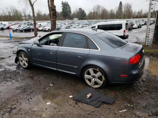 WAUEH78E26A227326 - 2006 AUDI A4 S-LINE 3.2 QUATTRO GRAY photo 2