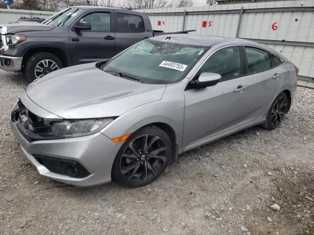 2HGFC2F80LH597839 - 2020 HONDA CIVIC SPORT 银色 照片 1