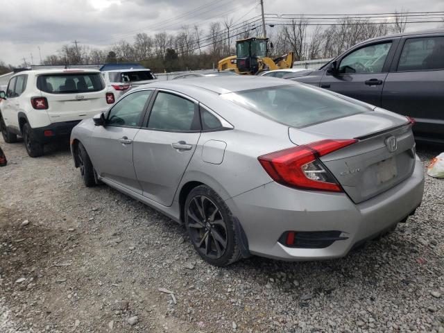 2HGFC2F80LH597839 - 2020 HONDA CIVIC SPORT 银色 照片 2