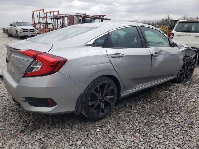 2HGFC2F80LH597839 - 2020 HONDA CIVIC SPORT 银色 照片 3