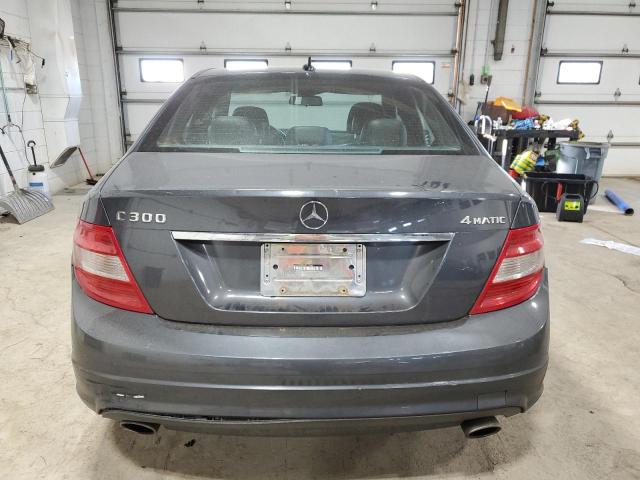 WDDGF8BB4AR110840 - 2010 MERCEDES-BENZ C 300 4MATIC BLUE photo 6