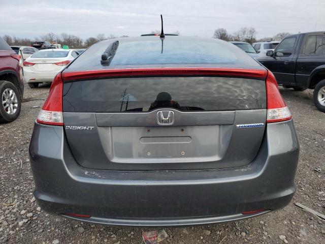 JHMZE2H7XAS002509 - 2010 HONDA INSIGHT EX GRAY photo 6