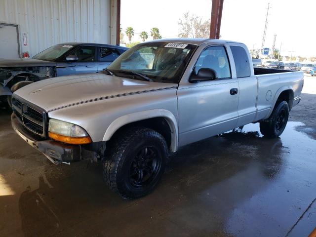 1D7HL12X73S361802 - 2003 DODGE DAKOTA SXT SILVER photo 1