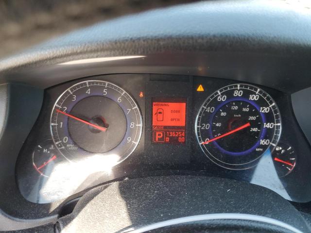 JNKAJ09E58M301074 - 2008 INFINITI EX35 BASE Արծաթագույն լուսանկար 9