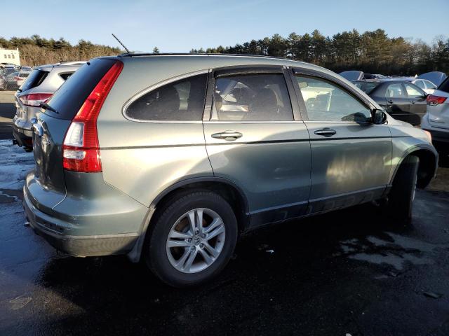 JHLRE4H78AC013308 - 2010 HONDA CR-V EXL SILVER photo 3