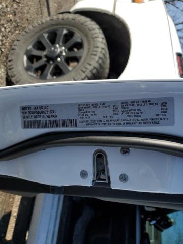 3C6UR5DL0NG216241 - 2022 RAM 2500 BIG HORN/LONE STAR WHITE photo 12