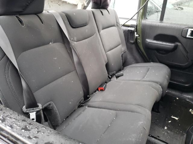 1C4HJXDG7MW694933 - 2021 JEEP WRANGLER U SPORT მწვანე ფოტო 10