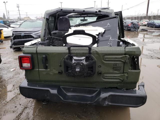 1C4HJXDG7MW694933 - 2021 JEEP WRANGLER U SPORT მწვანე ფოტო 6