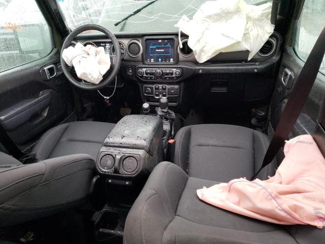 1C4HJXDG7MW694933 - 2021 JEEP WRANGLER U SPORT მწვანე ფოტო 8