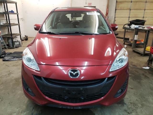 JM1CW2DL4F0191037 - 2015 MAZDA 5 GRAND TOURING RED photo 5