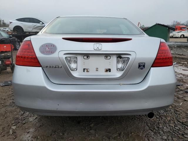 1HGCM567X7A027442 - 2007 HONDA ACCORD EX SILVER photo 6