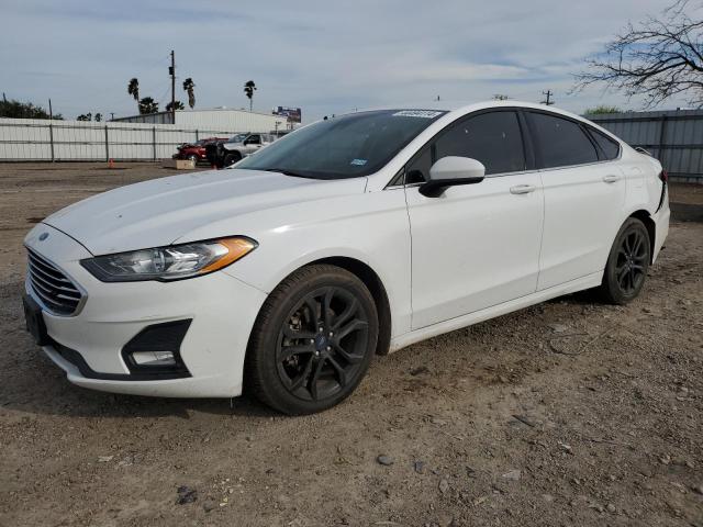 3FA6P0HD6KR282909 - 2019 FORD FUSION SE WHITE photo 1