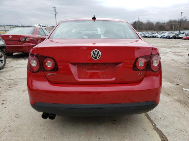 3VWRM71K49M161494 - 2009 VOLKSWAGEN JETTA SE RED photo 6