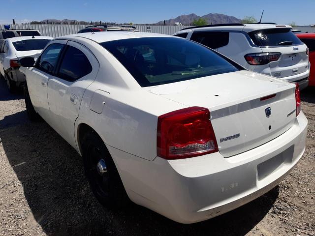 2B3AA4CTXAH139095 - 2010 DODGE CHARGER WHITE photo 2